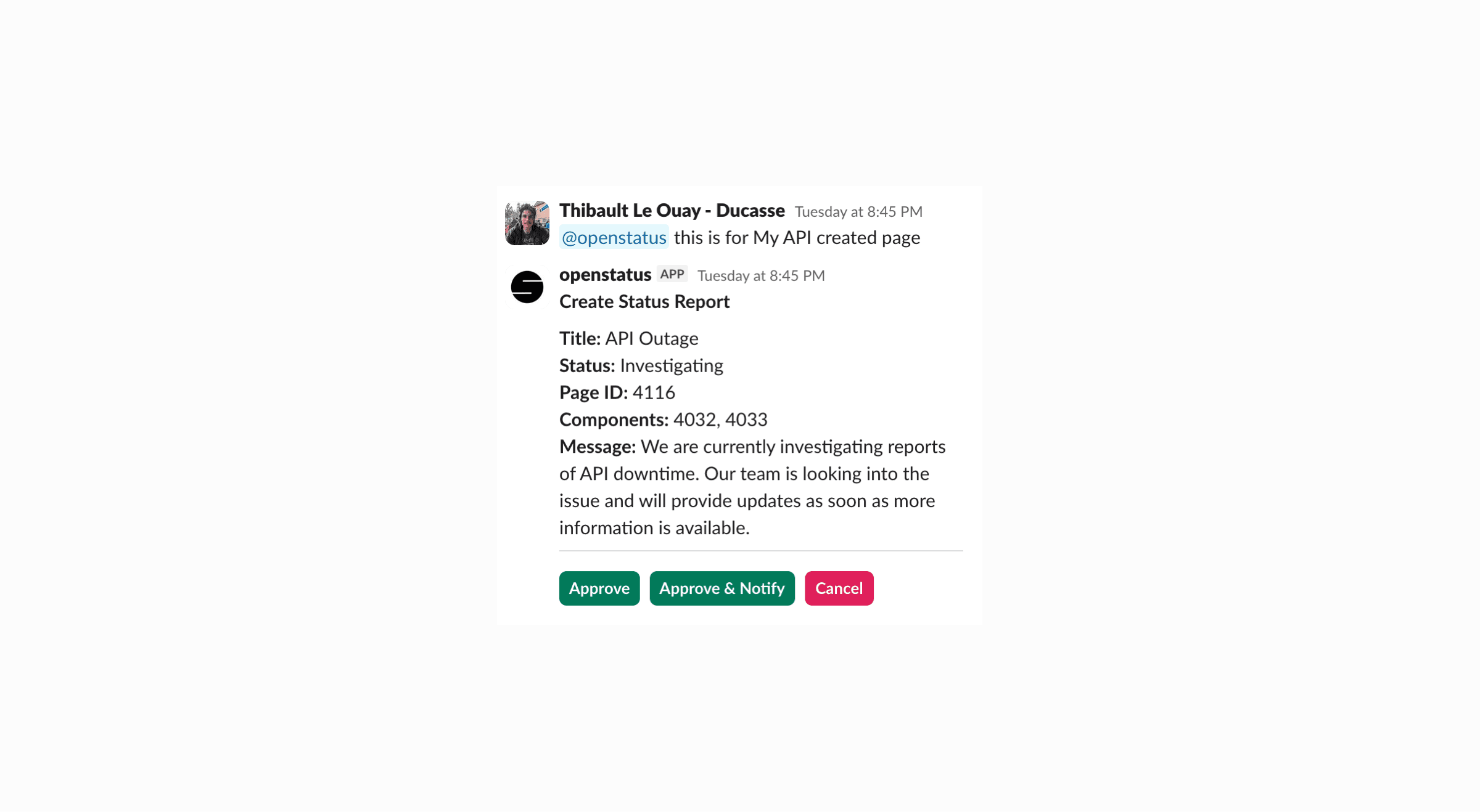 Slack Agent